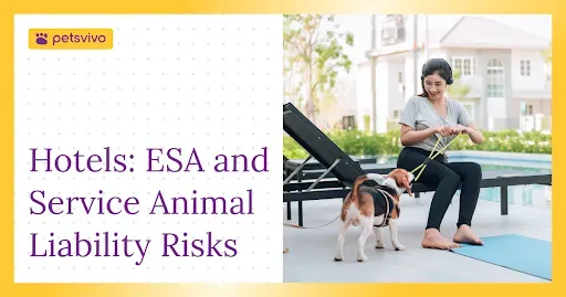 ESA and Service Animal Liability Risks Every Hotel Should Know